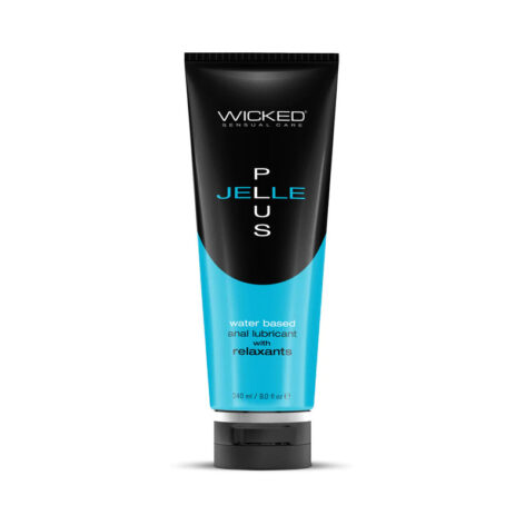 Wicked Jelle Plus Anal Lubricant w/Relaxants 8oz (240ml)