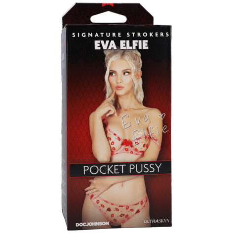 Eva Elfie Pocket Pussy Stroker Vanilla, Doc Johnson