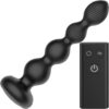 Nexus Tornado Anal Probe Rotating Vibrating Remote Black