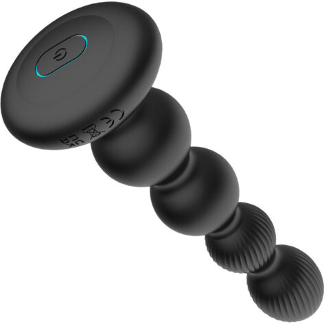 Nexus Tornado Anal Probe Rotating Vibrating Remote Black