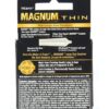 Trojan Magnum Thin Large Size Condoms 3 Pack