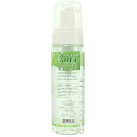 Intimate Earth Green Tea Tree Oil Foaming Toy Cleaner 3.4oz