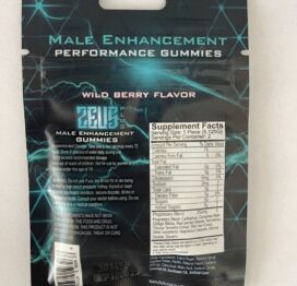 Zeus Plus Gummies Male Enhancement Wild Berry 2 Pack