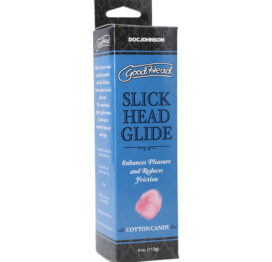 GoodHead Slick Head Glide Cotton Candy 4oz, Doc Johnson