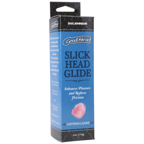 GoodHead Slick Head Glide Cotton Candy 4oz, Doc Johnson