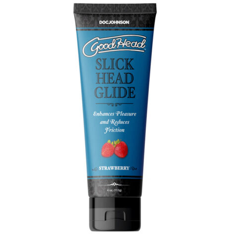 GoodHead Slick Head Glide Strawberry 4oz, Doc Johnson