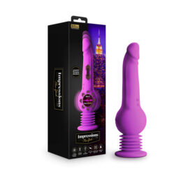 Impressions New York GyroQuake Thumping Dildo Purple, Blush