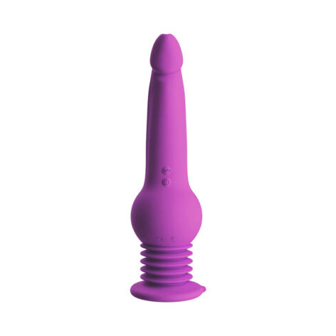 Impressions New York GyroQuake Thumping Dildo Purple, Blush