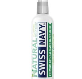 Swiss Navy Natural Water Based Lubricant 8oz (237ml)