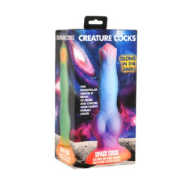 Creature Cocks Space Cock Glow-in-the-Dark Silicone Alien Dildo