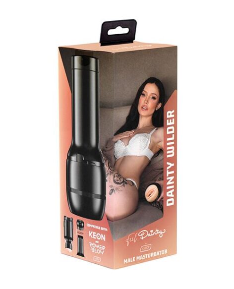 Dainty Wilder Pussy Stroker Feel Stars Beige, Kiiroo