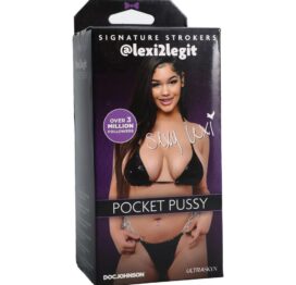 Lexi2legit Latina Pocket Pussy Stroker Brown, Doc Johnson