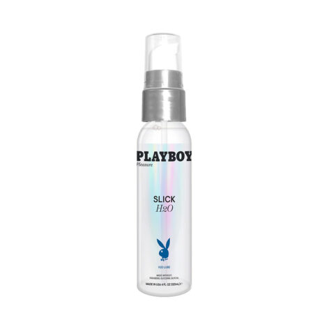 Playboy Slick H2O Water Based Lubricant 4oz (120ml)
