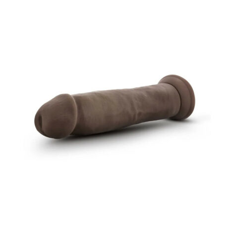 Dr. Skin Plus 9" Thick Posable Dildo w/Suction Cup Chocolate
