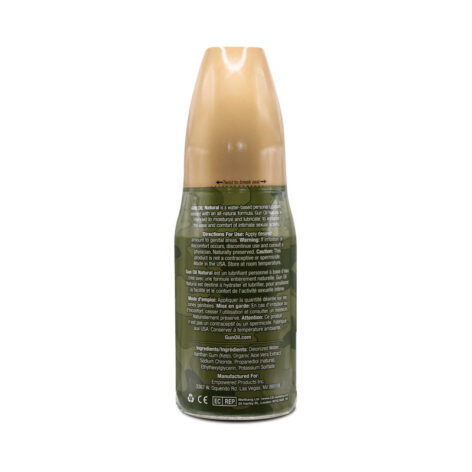 Gun Oil Natural Water Based Lubricant 8oz (237ml)