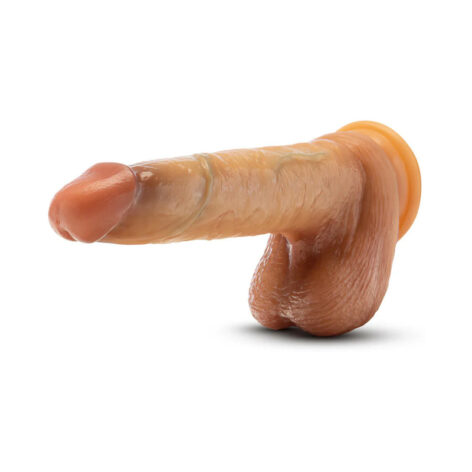 Renaissance DaVinci 8in Dildo Sliding Foreskin Tan, Blush