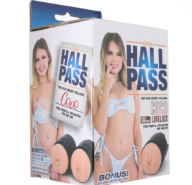 Coco Lovelock Hall Pass Pussy & Ass Stroker Beige w/Movie