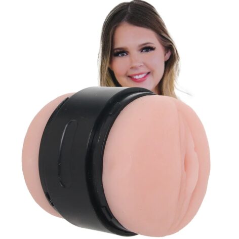 Coco Lovelock Hall Pass Pussy & Ass Stroker Beige w/Movie