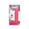 Crystal Jellies 8in Realistic Cock w/Balls Pink, Doc Johnson