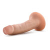 Dr. Skin Plus 5in Posable Dildo w/Suction Cup Vanilla