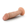 Dr. Skin Plus 6in Posable Dildo w/Suction Cup Vanilla