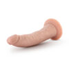 Dr. Skin Plus 7in Posable Dildo w/Suction Cup Vanilla