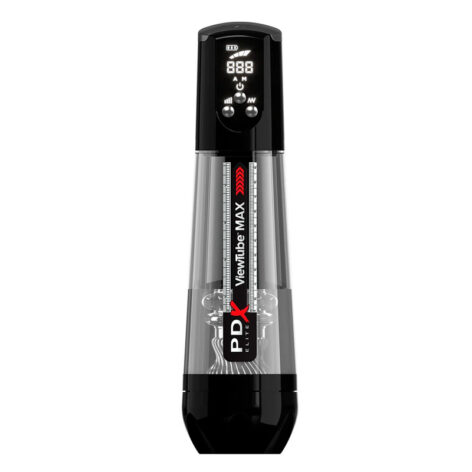 PDX Elite ViewTube Max View See-Thru Suction Stroker