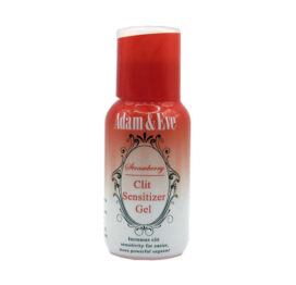 Clit Sensitizer Gel Strawberry 1oz (30ml), Adam & Eve