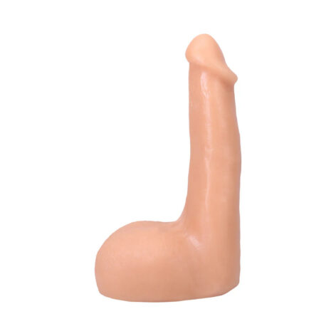 Flesh Mechanic Dildo 7.5in UltraSkyn w/Balls Beige, Doc Johnson