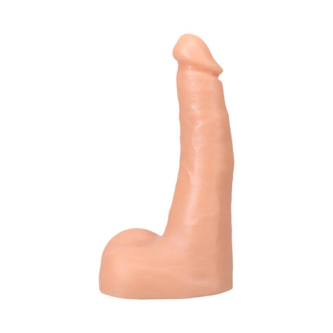Maximo Garcia Dildo 8.5in UltraSkyn w/Balls Beige, Doc Johnson