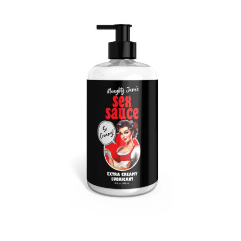 Naughty Jane's Sex Sauce Extra Creamy Lubricant 16oz (488ml)