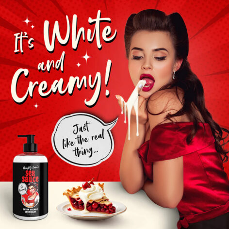 Naughty Jane's Sex Sauce Extra Creamy Lubricant 16oz (488ml)