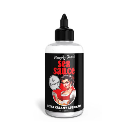 Naughty Jane's Sex Sauce Extra Creamy Lubricant 8oz (236ml)
