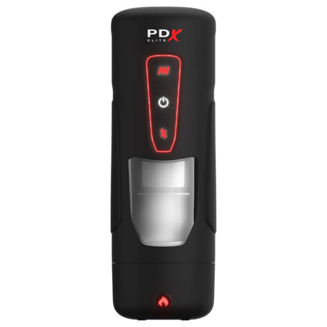 PDX Elite Milk Me Hotter Thrusting Stroker, Pipedream
