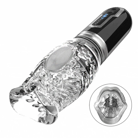 The Male Rose 3 Oral Sex Masturbator Blowjob Simulator Clear