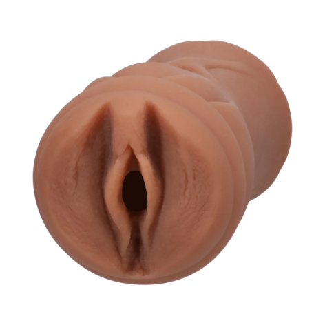Alexis Tae Black Pocket Pussy Stroker Caramel, Doc Johnson