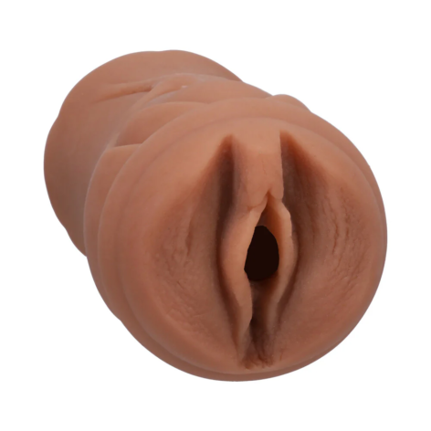 Alexis Tae Black Pocket Pussy Stroker Caramel, Doc Johnson