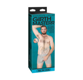 Girthmasterr Dildo 8.5in UltraSkyn w/Balls Beige, Doc Johnson