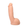 Girthmasterr Dildo 8.5in UltraSkyn w/Balls Beige, Doc Johnson