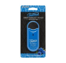 GoodHead Deep Throat Spray To Go Blue Raspberry, Doc Johnson