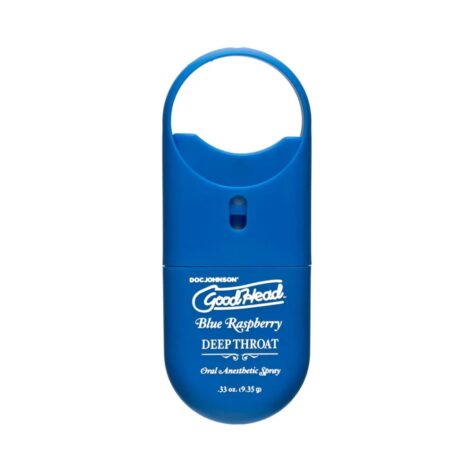 GoodHead Deep Throat Spray To Go Blue Raspberry, Doc Johnson