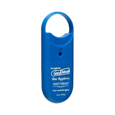 GoodHead Deep Throat Spray To Go Blue Raspberry, Doc Johnson