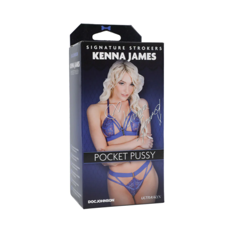 Kenna James Pocket Pussy Stroker Vanilla, Doc Johnson
