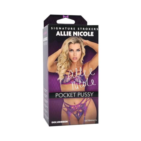 Allie Nicole Pocket Pussy Stroker Vanilla, Doc Johnson