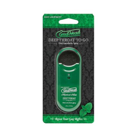GoodHead Deep Throat Spray To Go Mystical Mint, Doc Johnson