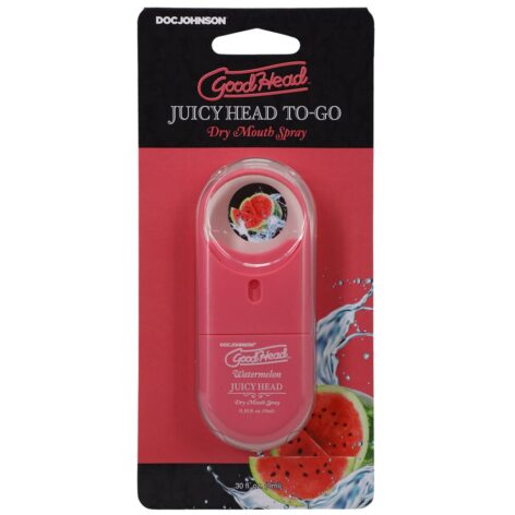 GoodHead Juicy Head Dry Mouth Spray To-Go Watermelon
