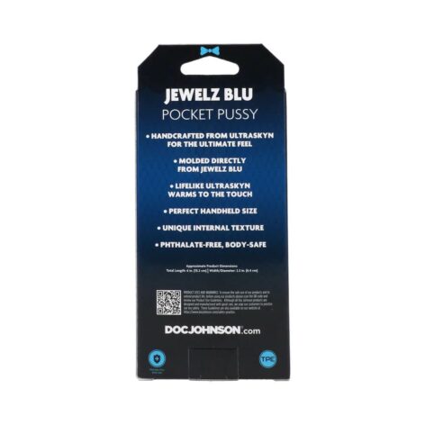 Jewelz Blu Pocket Pussy Stroker Vanilla, Doc Johnson