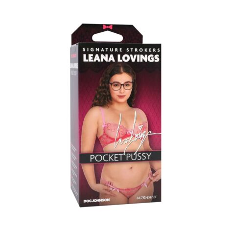 Leana Lovings Pocket Pussy Stroker Vanilla, Doc Johnson