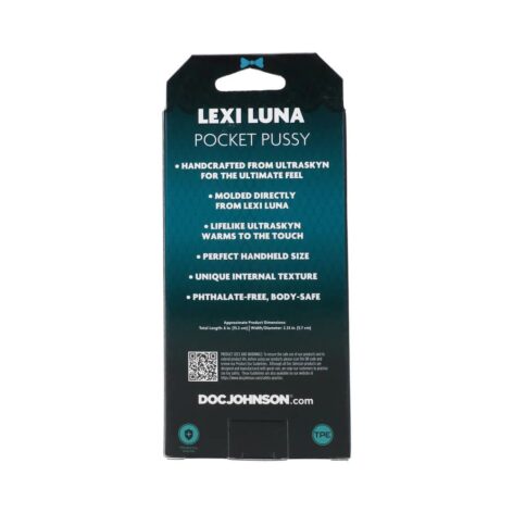 Lexi Luna Pocket Pussy Stroker Vanilla, Doc Johnson