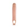 Performance 11.5in Cock Sheath Penis Extender Beige, Blush